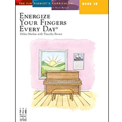 Energize Your Fingers Every Day - Book 2B - Elementary