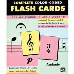 Complete Color-Coded Flash Cards - Elementary