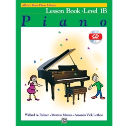 Alfred's Basic Piano Library: Lesson Book w/ CD - 1B