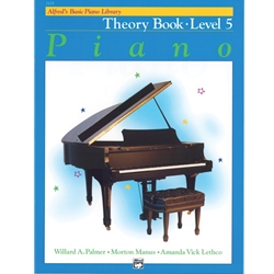 Alfred's Basic Piano Library: Theory Book - 5