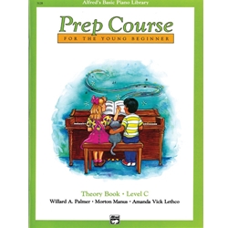 Alfred's Basic Piano Prep Course: Theory Book - C