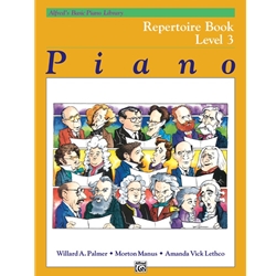 Alfred's Basic Piano Library: Repertoire Book - 3