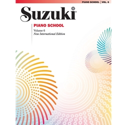 Suzuki Piano School, Volume 6 - New International Edition - 6