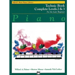 Alfred's Basic Piano Library: Technic Book Complete - 2 & 3
