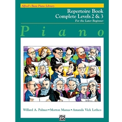 Alfred's Basic Piano Library: Repertoire Book Complete - 2 & 3