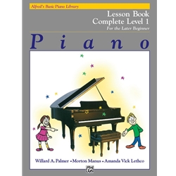 Alfred's Basic Piano Library: Lesson Book Complete - 1