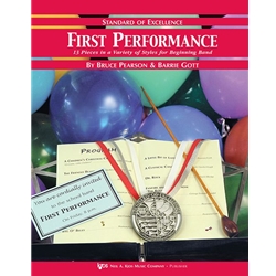 Standard of Excellence: First Performance - 1st & 2nd Bb Clarinet - Beginning