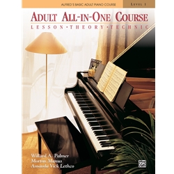Alfred's Basic Adult All-In-One Course Book 1 - 1