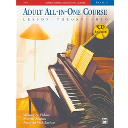 Alfred's Basic Adult All-In-One Course Book 2 w/ CD - 2