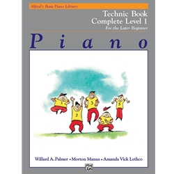 Alfred's Basic Piano Library: Technic Book Complete - 1