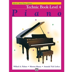 Alfred's Basic Piano Library: Technic Book - 4