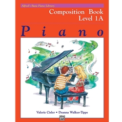 Alfred's Basic Piano Library: Composition Book - 1A