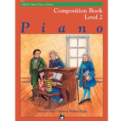 Alfred's Basic Piano Library: Composition Book - 2