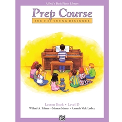 Alfred's Basic Piano Prep Course: Lesson Book - D