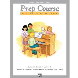 Alfred's Basic Piano Prep Course: Lesson Book - F