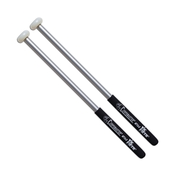 Vic Firth MT1A-S Corpsmaster Multi-Tenor Mallets - Extra Hard, Heavy Guage Shaft