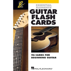 Essential Elements Guitar Flash Cards - Beginner