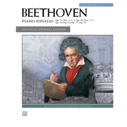 Beethoven: Piano Sonatas, Volume 3 (Nos. 16-24) - Late Intermediate to Advanced
