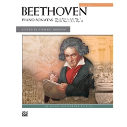 Beethoven: Piano Sonatas, Volume 1 (Nos. 1-8) - Late Intermediate to Advanced