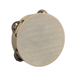 Cardinal Percussion CPTAMB6S04H Tambourine w/ Head 6"