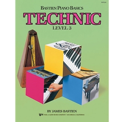 Bastien Piano Basics: Technic - 3