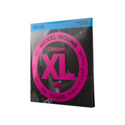 D'Addario XL Nickel Electric Bass