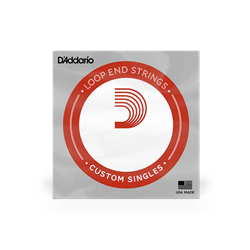 D'Addario LE011 Loop End Single String - Plain Steel .011