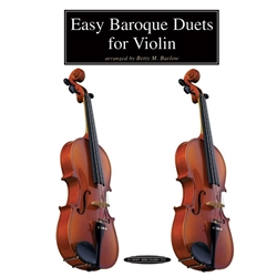Easy Baroque Duets For Violins -