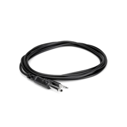 Hosa CMP-110 Mono Interconnect - 1/4 in TS To 3.5 mm TRS 10'