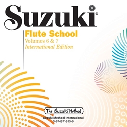 Suzuki Flute School Volumes 6 & 7 - CD -