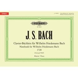 Notebook for Wilhelm Friedemann Bach -