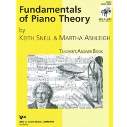 Fundamentals of Piano Theory - Answer Book - 9