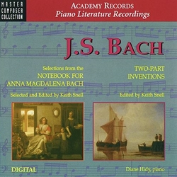 Bach - Selections from Notebook for Anna Magdalena & Two Part Inventions -