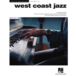 West Coast Jazz - Jazz Piano Solos Series Volume 59 - Intermediate to Advanced