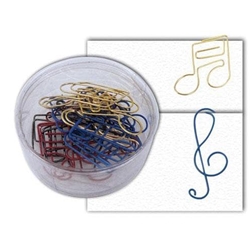 Music Note Paper Clips