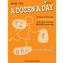 A Dozen A Day Book 2 w/ Audio - 2