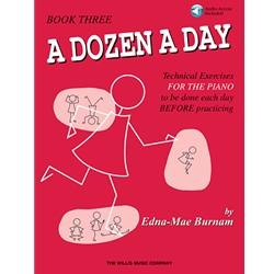 A Dozen A Day Book 3 w/ Audio - 3