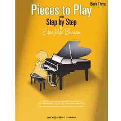 Pieces To Play Book 3 - Late Elementary