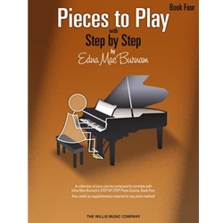 Pieces To Play Book 4 - Early Intermediate
