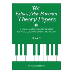 Edna Mae Burnam Theory Papers Book 3 - Late Elementary