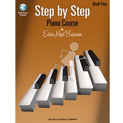 Step By Step Piano Course - Book 4 w/ Audio - 4