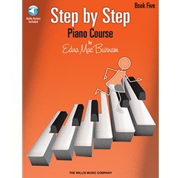 Step By Step Piano Course - Book 5 w/ Audio - 5