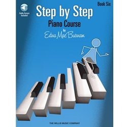Step By Step Piano Course - Book 6 w/ Audio - 6