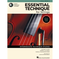 Essential Technique For Strings Book 3 - 3