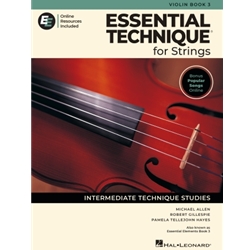 Essential Technique For Strings Book 3 - 3