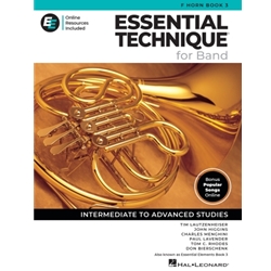 Essential Technique For Band Book 3 - 3