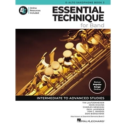 Essential Technique For Band Book 3 - 3