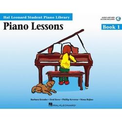 Hal Leonard Student Piano Library: Piano Lessons Book 1 w/ Audio - 1