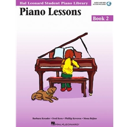 Hal Leonard Student Piano Library: Piano Lessons Book 2 w/ Audio - 2