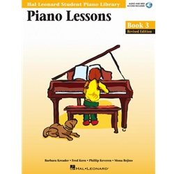 Hal Leonard Student Piano Library: Piano Lessons Book 3 w/ Audio - 3